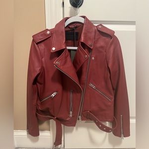 All Saints Balfern Leather Jacket